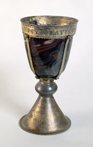 宝石と国境の碑文と聖杯 作： Byzantine